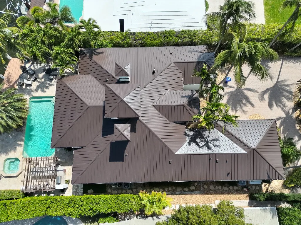 Before roof replacement