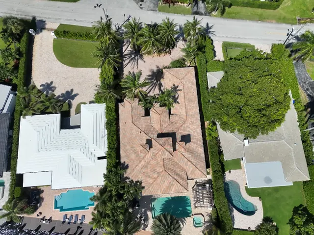 Flat roof aerial inspection waterproofing Florida commercial